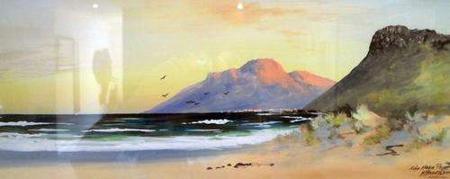 H Anderson - Fish Hoek Point - A truly outstanding painting!! Bid now!!